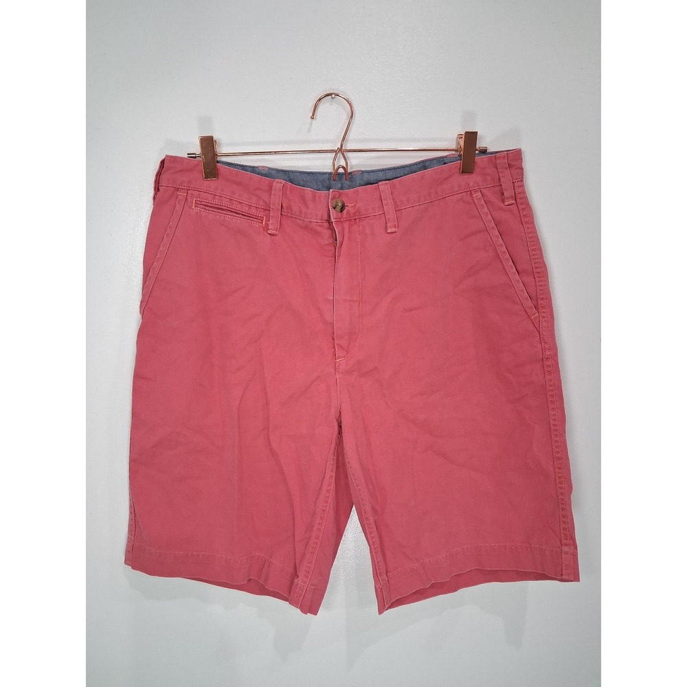 Polo Ralph Lauren‎ Relaxed Fit Chino Shorts Mens 35 Salmon Pink Coral Cotton 9in